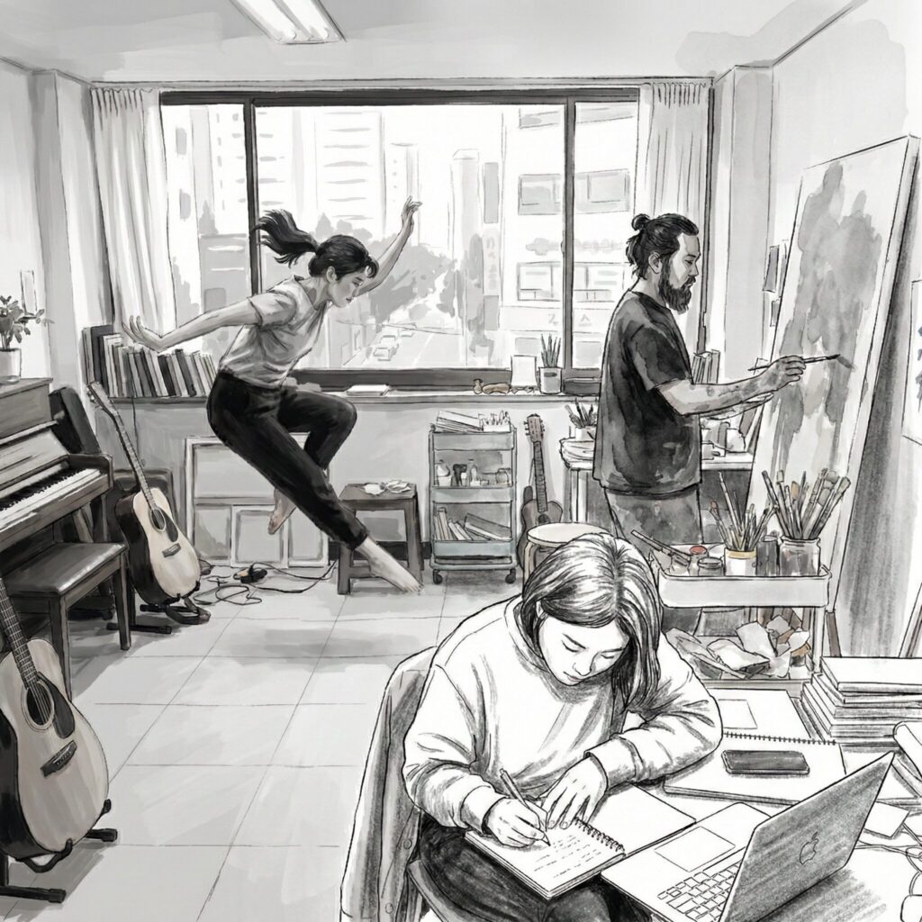 청년 창작자 지원의 이미지