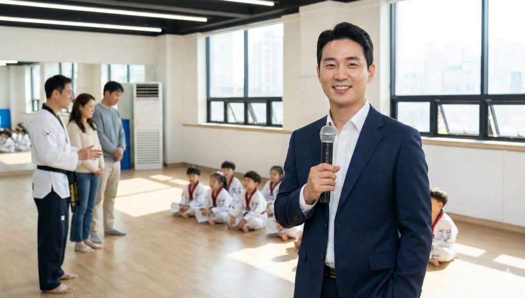 태권도장 공개심사