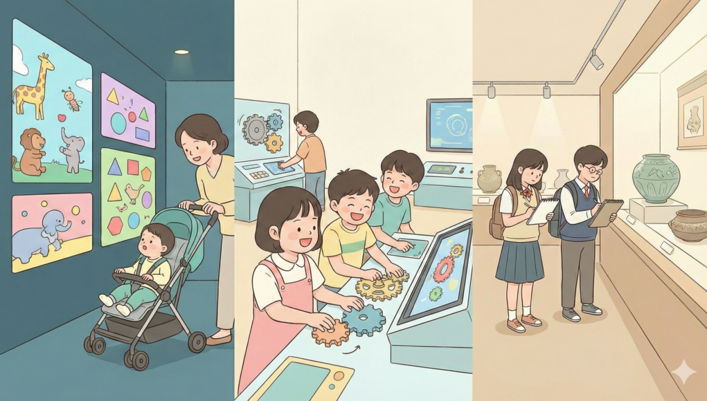 어린이박물관 연령별 관람
